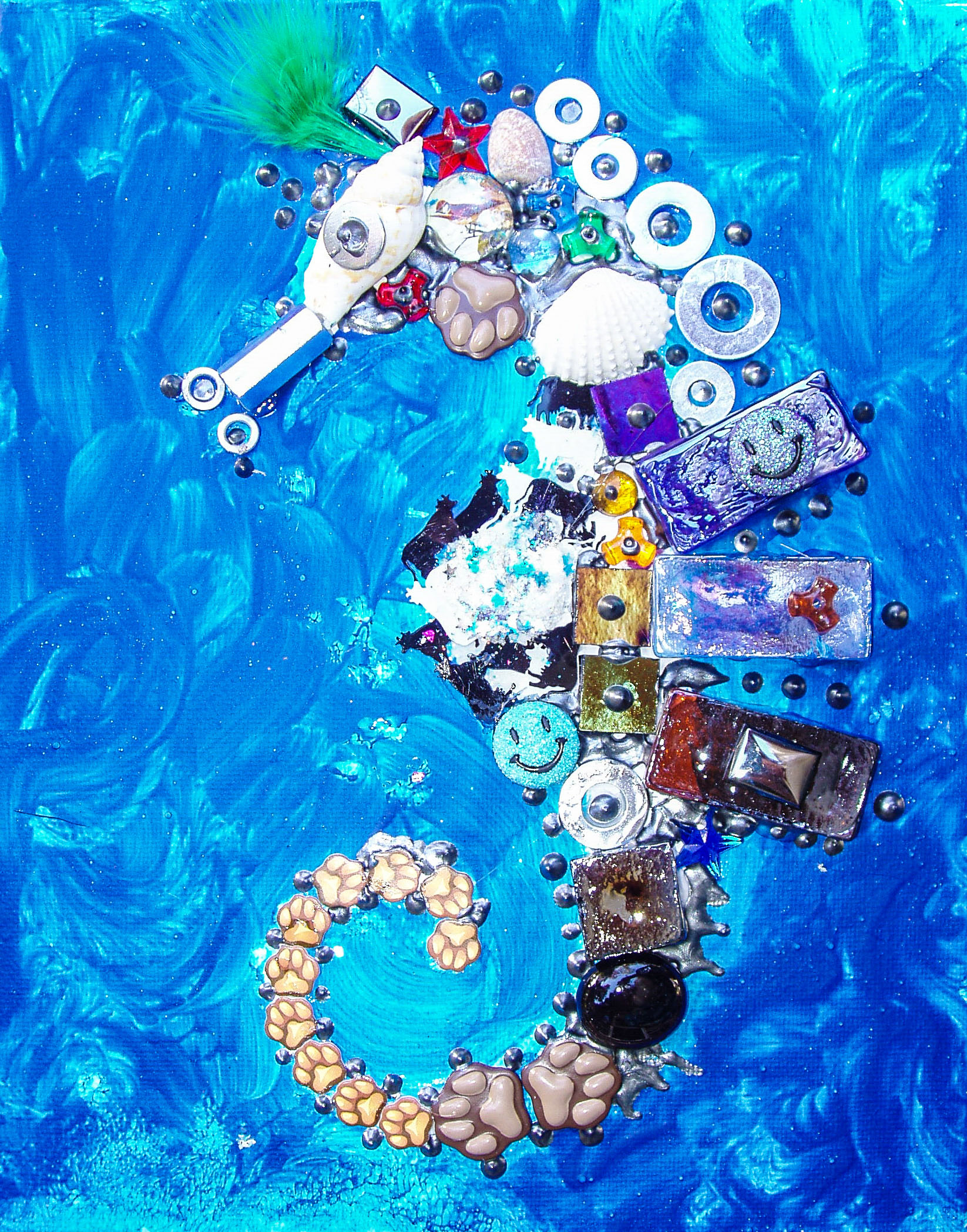 Boy Baby Seahorse