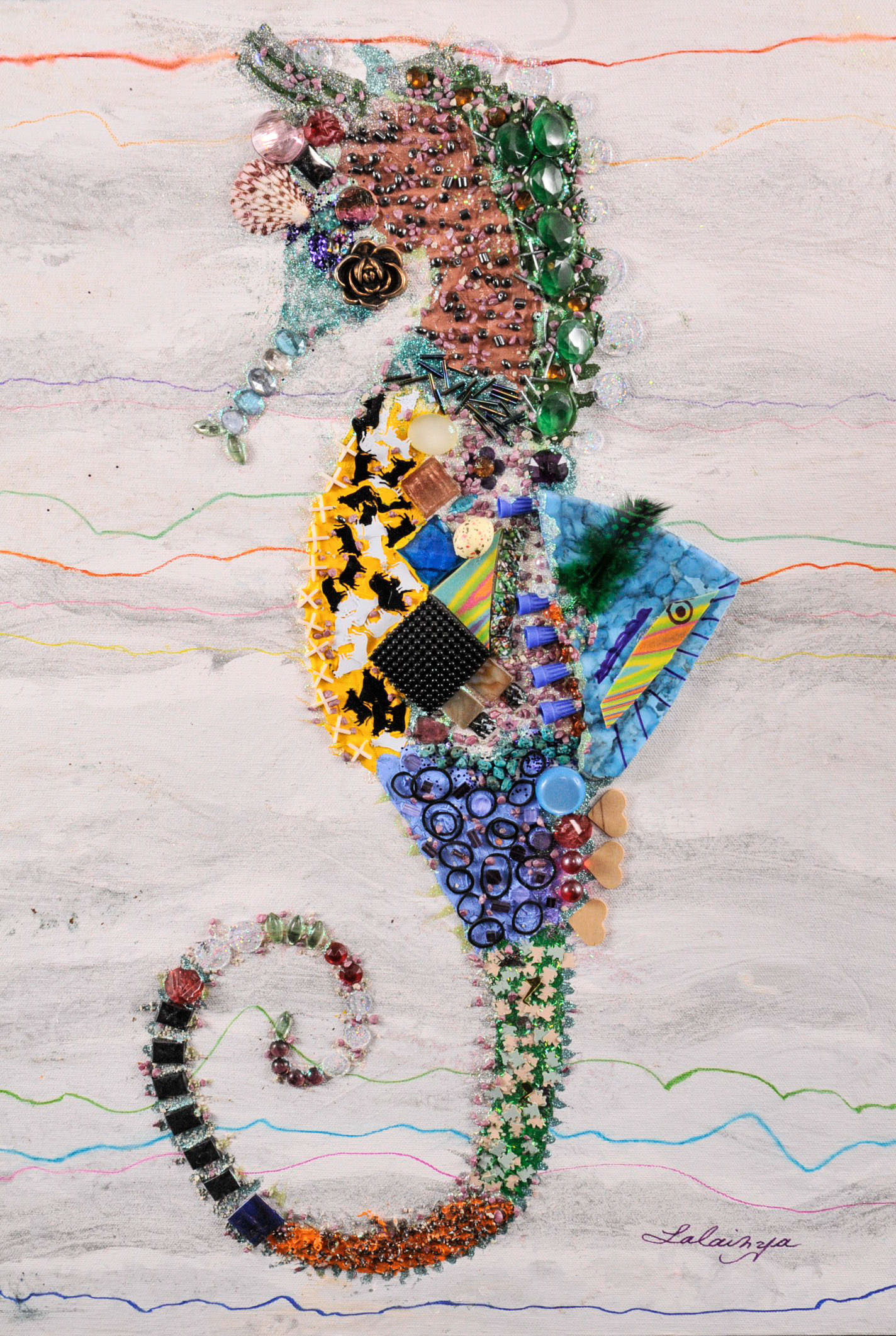 Seahorse Collage