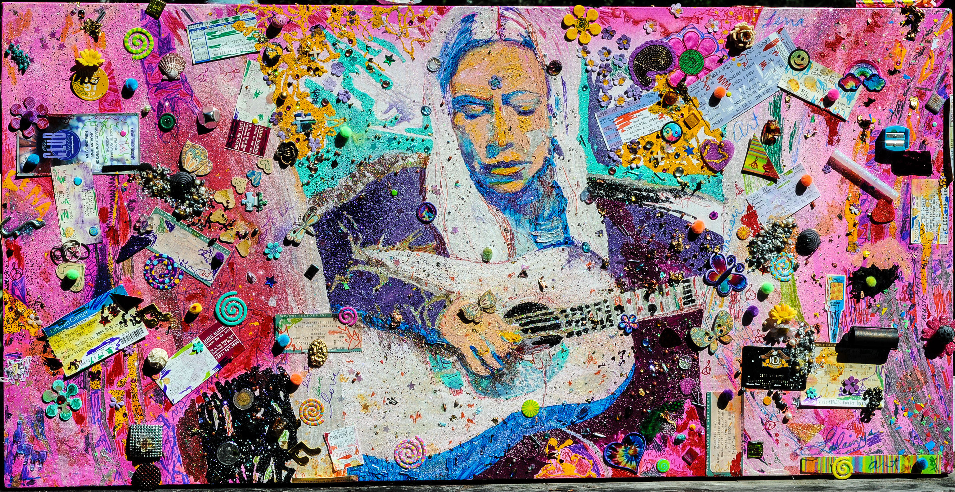 Joni Mitchel-Part of the Lena Di Gangi Collection-Art Museum and