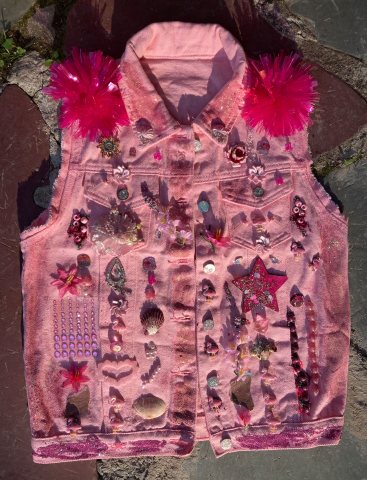 Pink Vest - Front